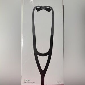 EKO CORE 500 Digital Stethoscope with FREE Rubber Ear Tips From Ocean Collection